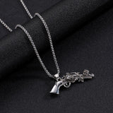 Revolver Pistol Pendent